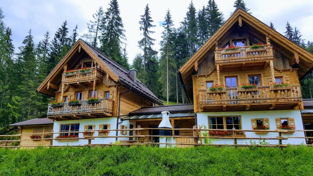 Chalets Almidylle Санкт-Мартин-ам-Тенненгебирге Экстерьер фото